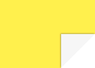 Poster Board “standard colours”, 48 × 68 cm, 380 gsm, lemon yellow