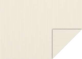 Corrugated Card, W/L: 50 cm × 70 cm, 300 gsm, pearl white