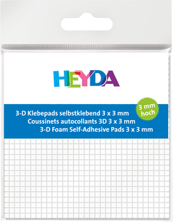 3D-Klebepads, weiß, 961 Stück