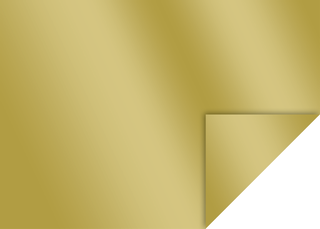 Tonpapier, 50 × 70 cm, 130 g/m², goldfarben matt