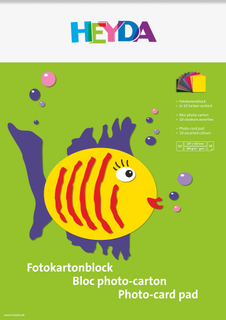 Fotokarton-Block, A3, 10 Blatt