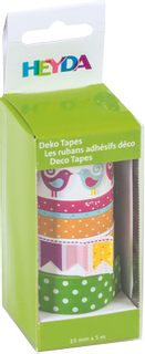 Deco Tapes "Birds" each roll 5 m x 15 m