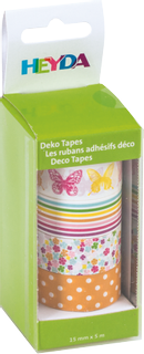 Deco Tapes "Butterflies" each roll 5 m x 15 m