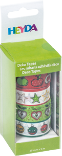 Deco Tapes "Apples" each roll 5 m x 15 m