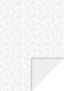 Transparentpapier „Spitze“, A4, 115 g/m², weiß