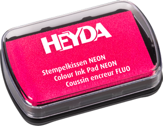 Stempelkissen „Neon“, neonpink