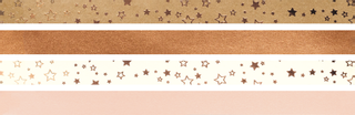 Folding Strip Set for Froebel Stars, W/H: 1,5 cm × 45 cm, 120 gsm