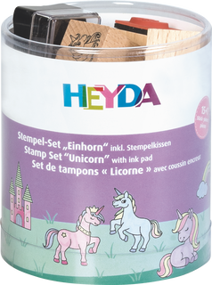 Stempel-Set „Einhorn“ | 15×15 mm