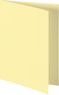 Folded Card | A6, 105×148 mm, 230 gsm, light yellow