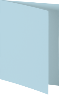 Folded Card | A6, 105×148 mm, 230 gsm, light blue