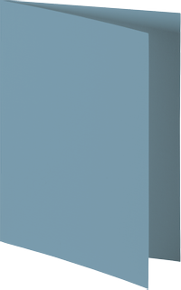 Folded Card | A6, 105×148 mm, 230 gsm, medium blue