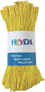 Raphia naturel, jaune clair, 50 g