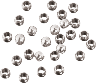 Crimp Beads | Ø 2,5 mm, platinum-plated, 30 piece(s)