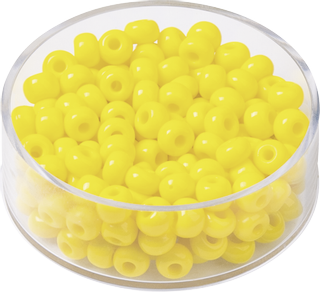 Bohemian Rocailles Beads Ø 5 mm lemon yello