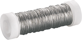 Enamelled Wire, Ø 0,3 mm, silver-coloured, 50 m