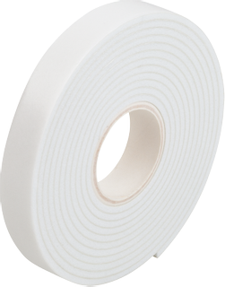 Spacing Tape, white, 2 m