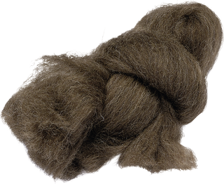 Märchenwolle | dunkelbraun, 10 g