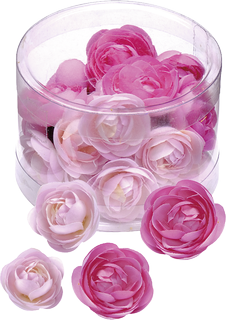 Table Scatter Decoration Flowers “Ranunculus”, 25 - 30 mm, rose, 20 piece(s)