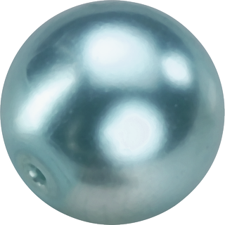 Glaswachsperlen Ø 4 mm himmelbla