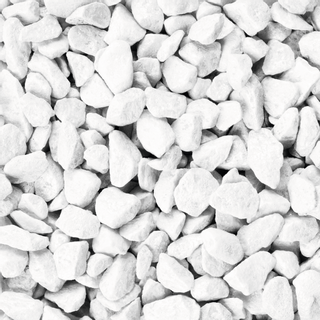 Deko-Steine, 9 - 13 mm, weiß, 500 ml