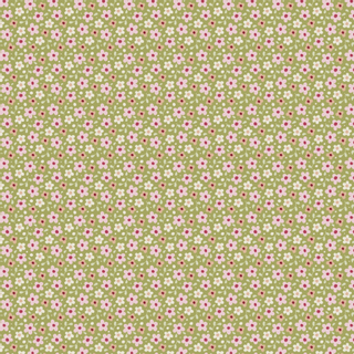 5 x 1.10 m green pattern