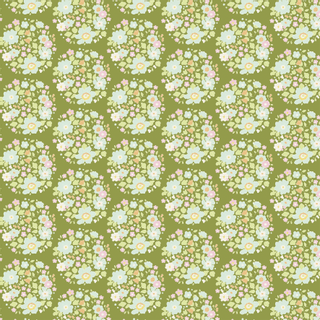 Tilda Fabric 10x1.10mF.Nest green