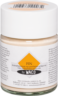 Acrylic Matt Paint “FIN”, skin-coloured, 50 ml