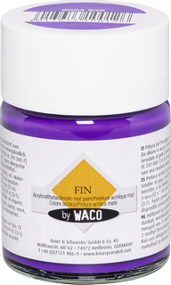 Acrylmattfarbe „FIN“, violett, 50 ml
