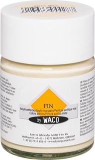 Acrylmattfarbe „FIN“ | elfenbein, 50 ml
